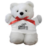 Chipmunk Pen and Ink Teddy Bear by NANCE